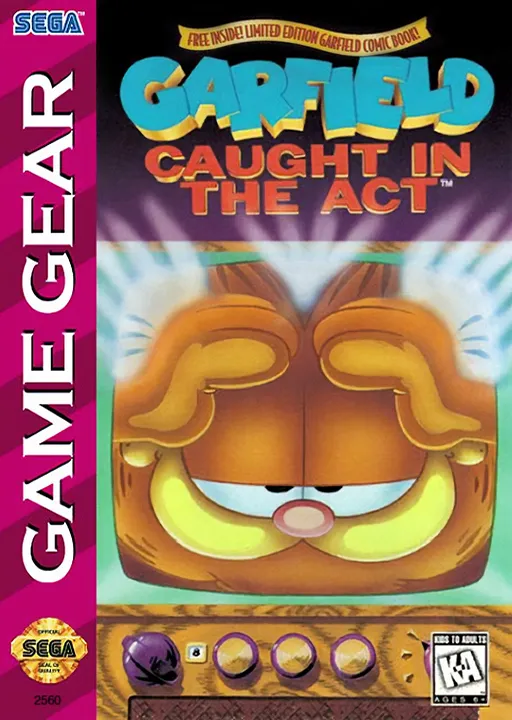Обложка игры Garfield: Caught in the Act